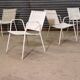 Lot de 4 chaises de jardin Emu 1970