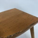 Chaise d'école en bois, Hollant 1960