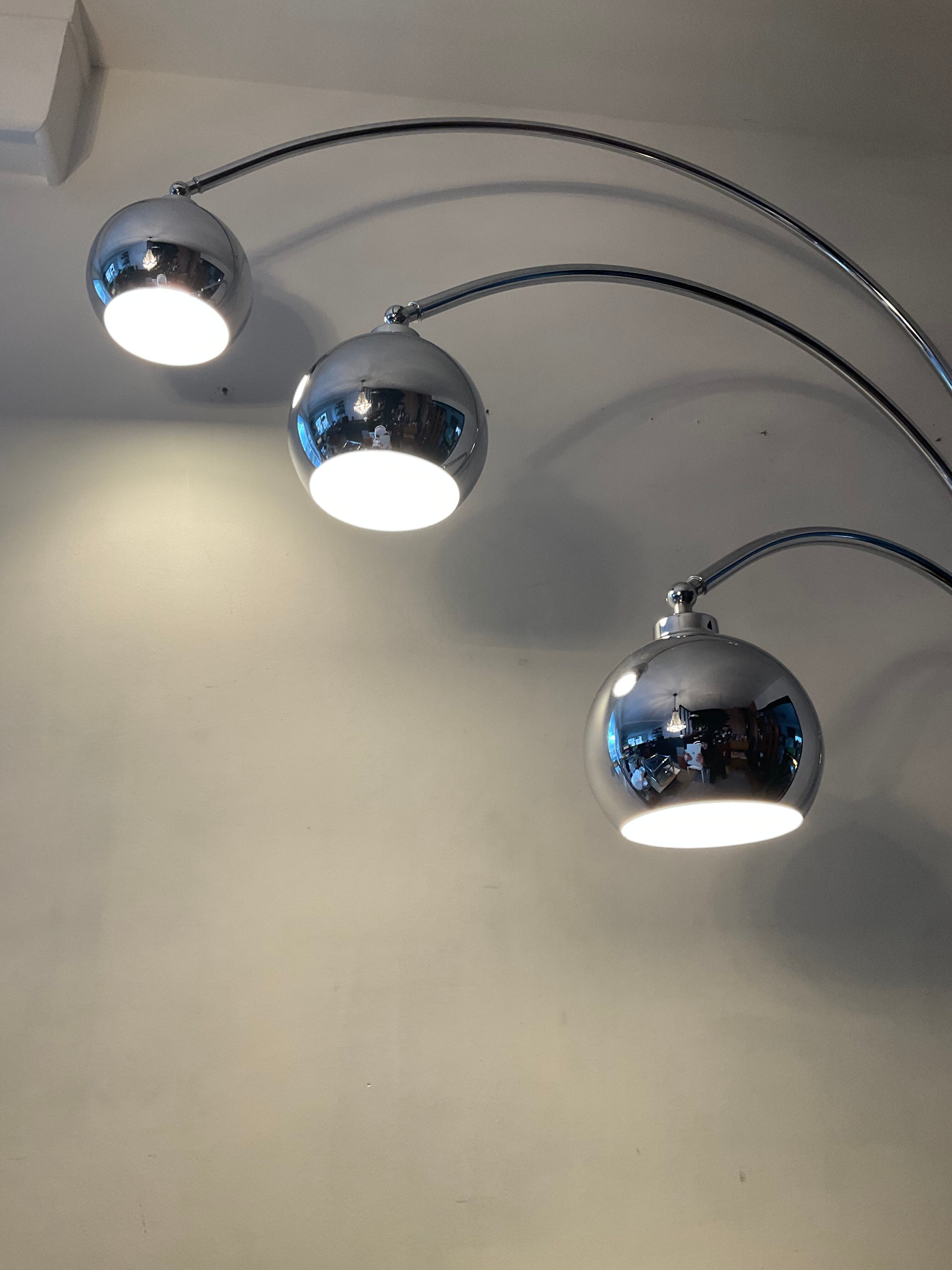 Lampadaire Muguet vintage années 70