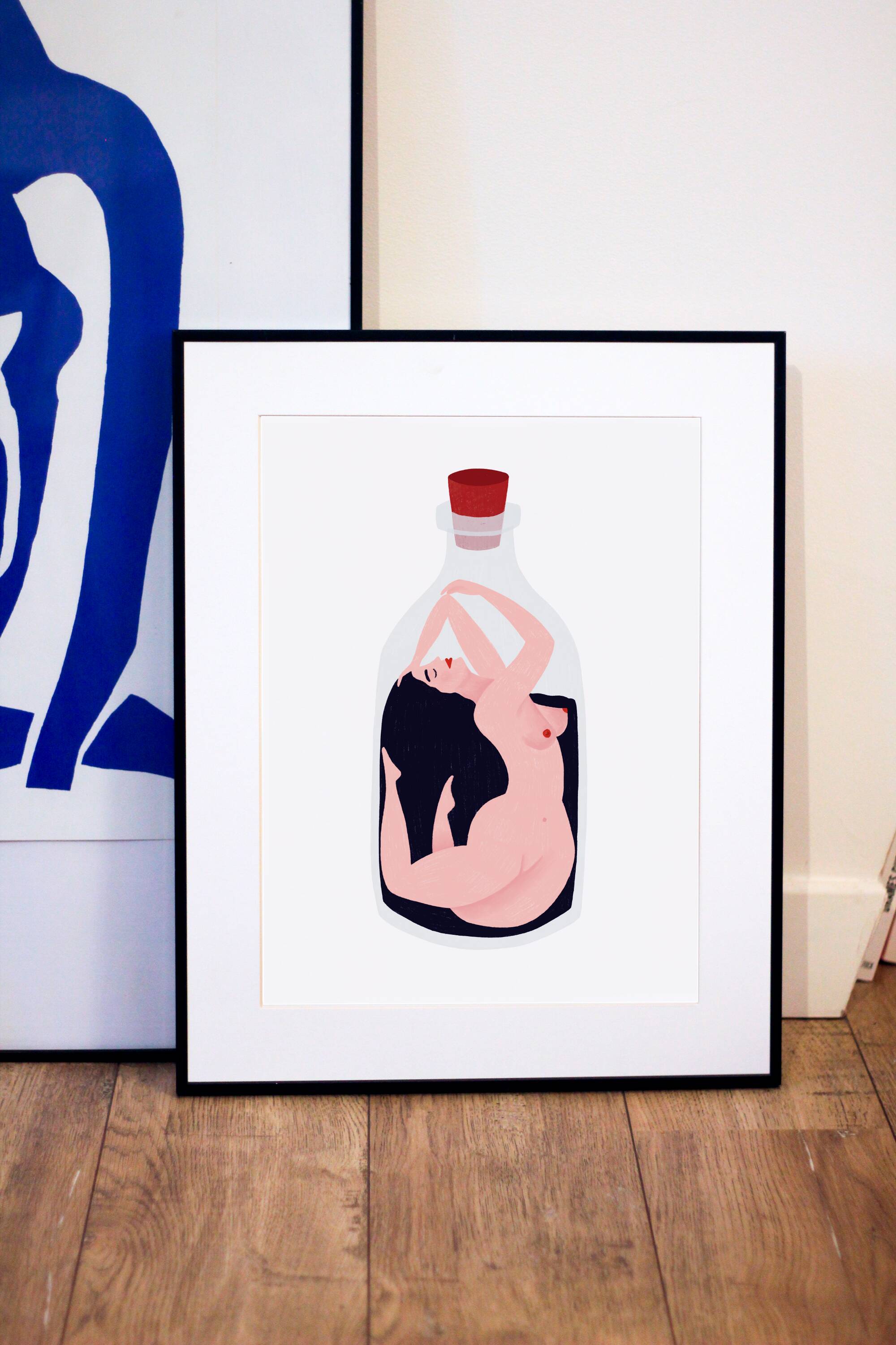 THE WOMAN - A4 illustration