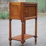 Bedside table, curtain bedside table, marble bedside table