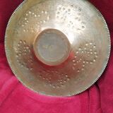 Copper ewer and its tray