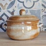 Complete table service in marsh stoneware, 92 pieces