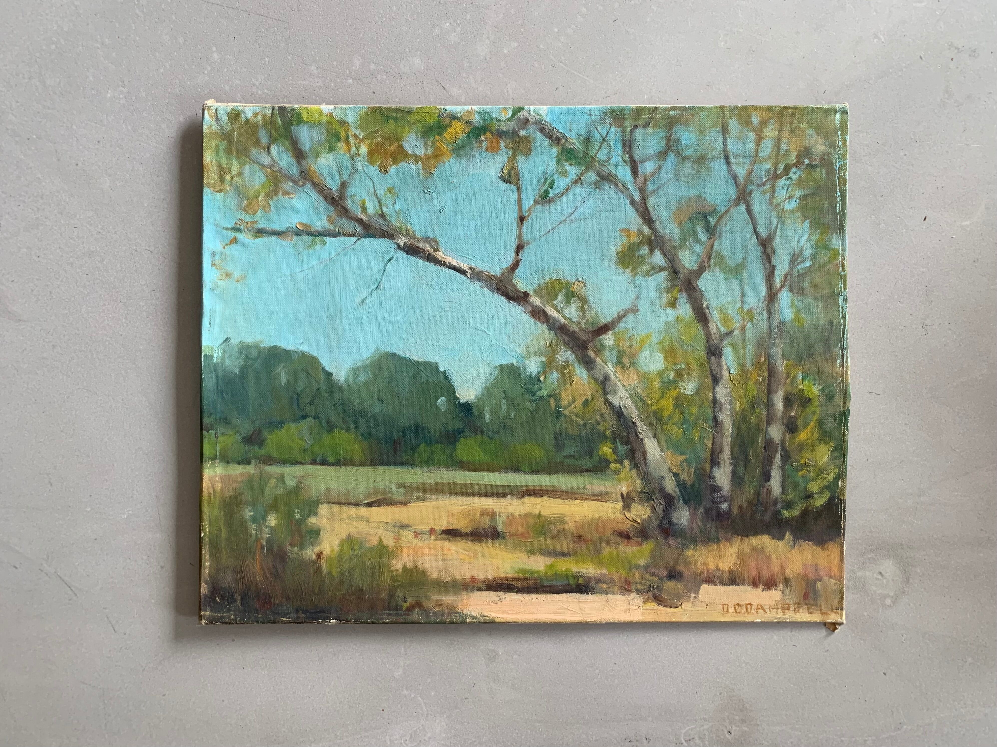 Old painting D.G. Campbell