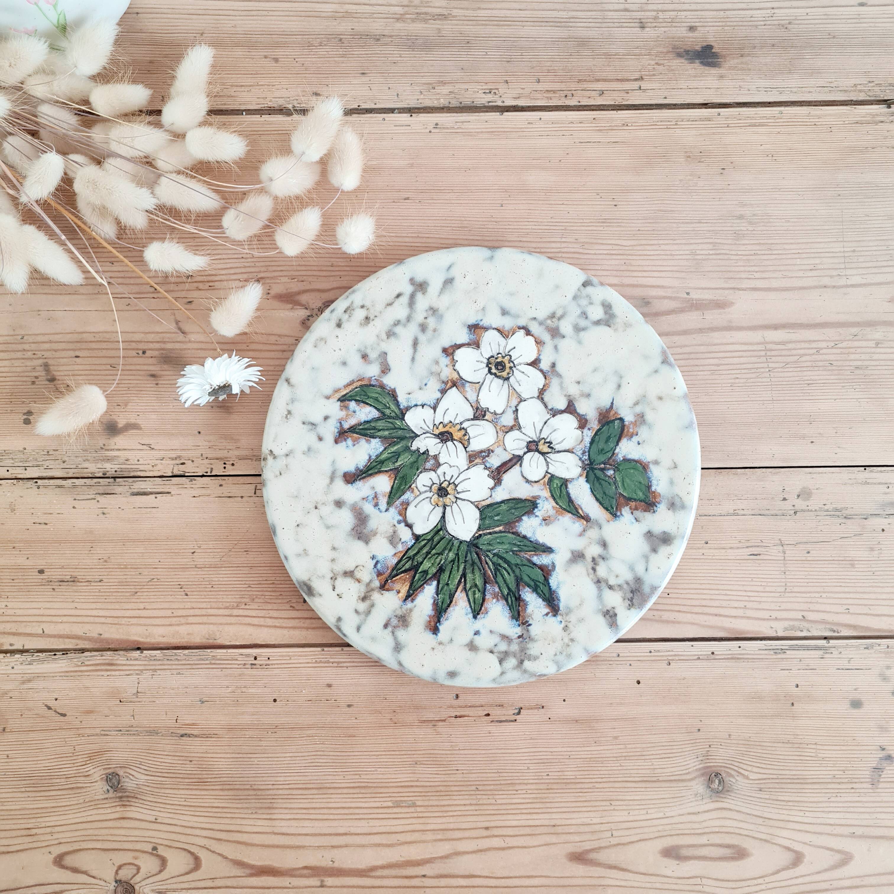 Vallauris ceramic trivet