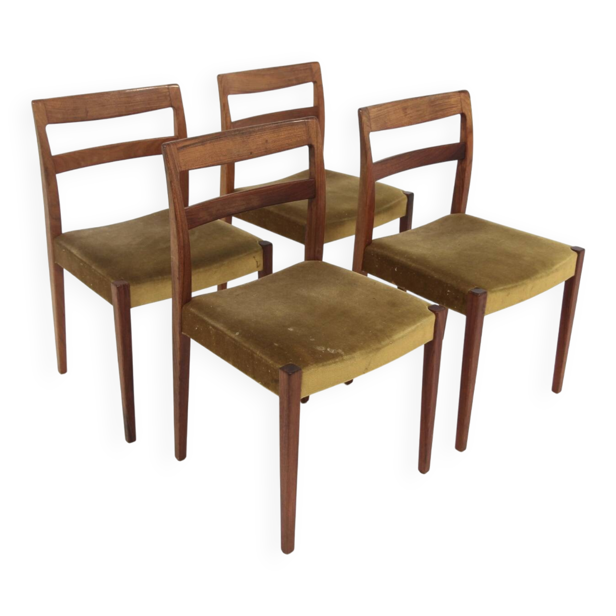 Set of 4 rosewood chairs "Garmi", Troeds, Sweden, 1960