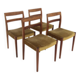 Set de 4 chaises en palissandre "Garmi", Troeds, Suède, 1960