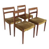 Set of 4 rosewood chairs "Garmi", Troeds, Sweden, 1960