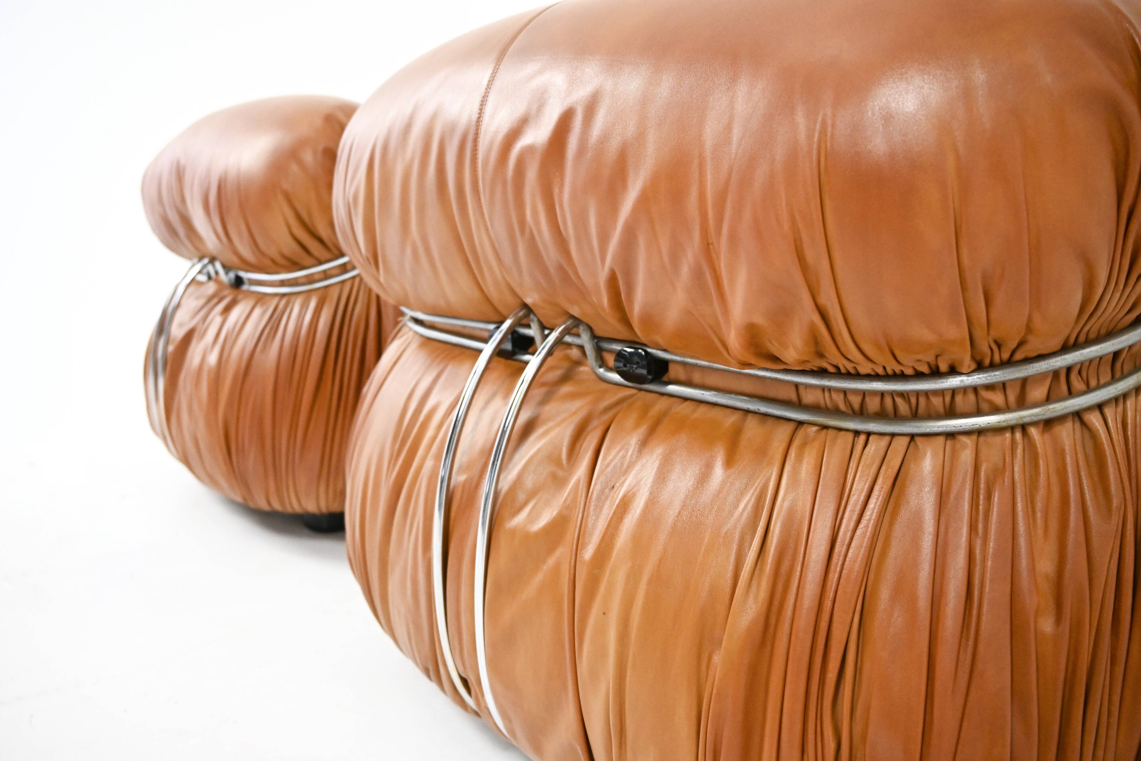 Set of 2 Soriana Armchairs by Afra & Tobia Scarpa for Cassina, years