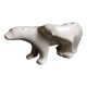 Polar Bears in Art Deco glazed ceramic by Le Dauphin
