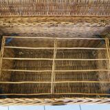 early 20th century wicker trunk