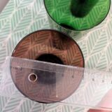 Glasses in smoked glass