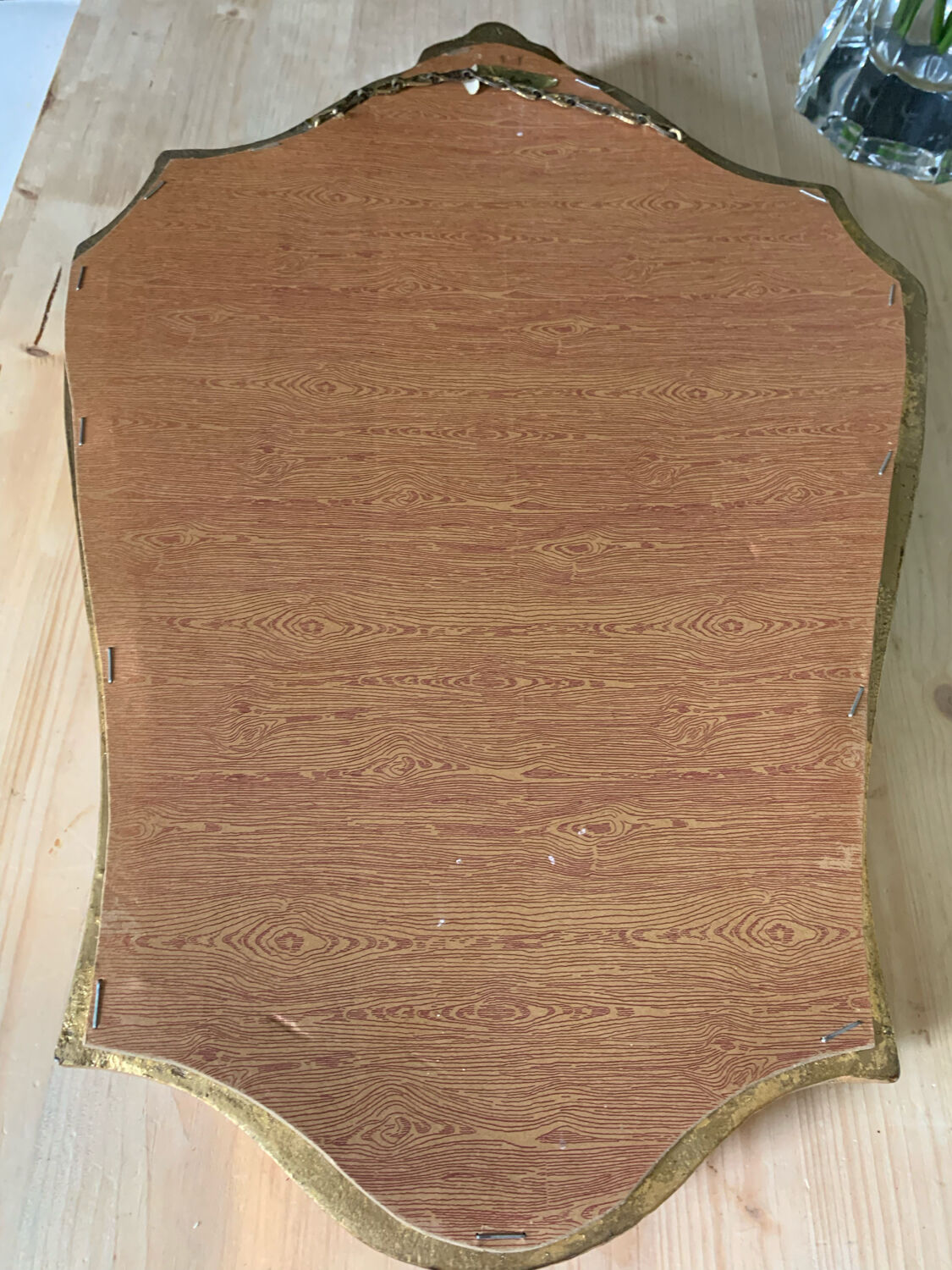 Mirror gilded frame, 46x31 cm