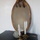 Romantic golden mirror Louis XVI style