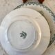 Duo of hollow plates Terre de Fer Muguet