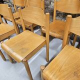 Set de 8 chaises empilables
de Karl Klipper