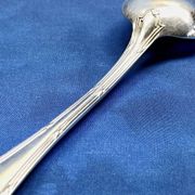 6 cuillères à soupe métal argenté Christofle modèle Rubans croisés
