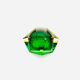 Murano bowl - Flavio Poli - Sommerso - Amber Green - Circa 1960