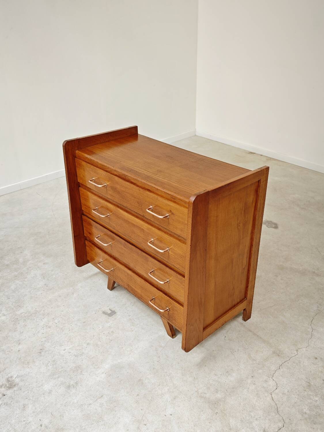 Commode vintage 4 tiroirs 1960