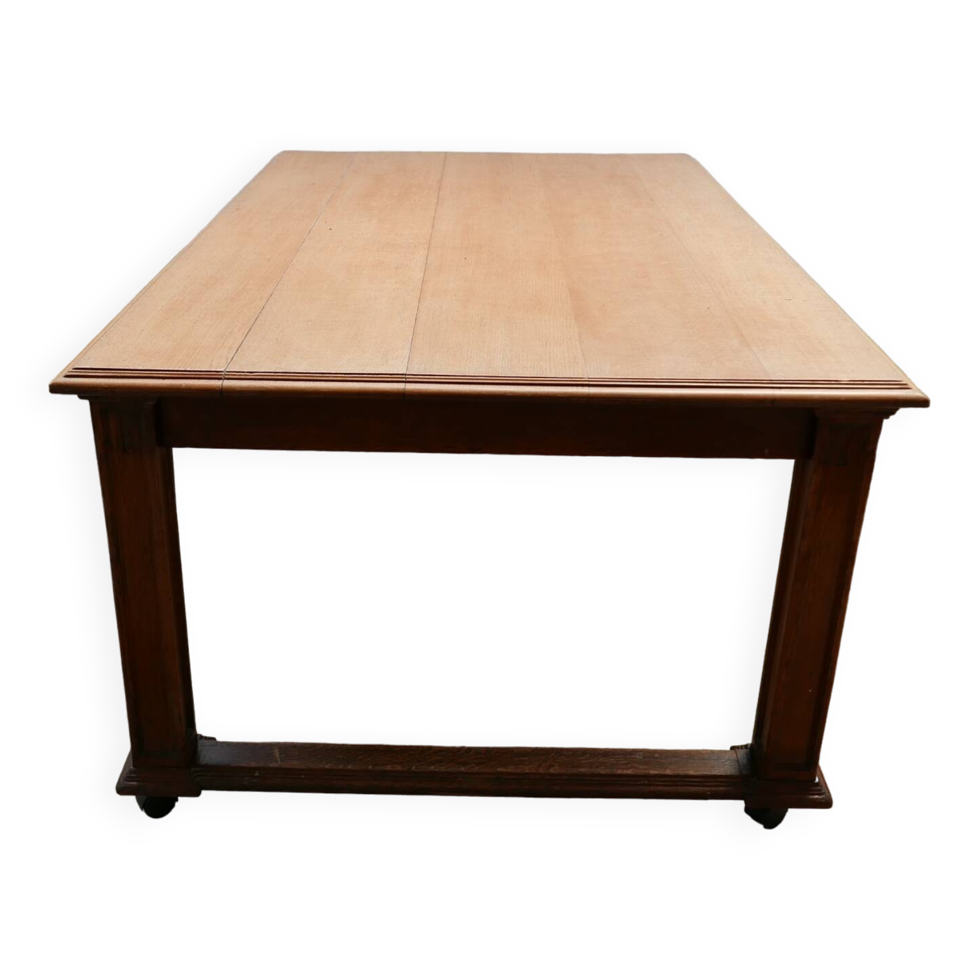 Antique English Oak Refectory Table or Kitchen Island