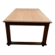 Antique English Oak Refectory Table or Kitchen Island