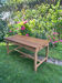 Farm table - solid oak light wood