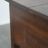 English Antique Lowboy/Side Table Made of Oak from the 18th Century