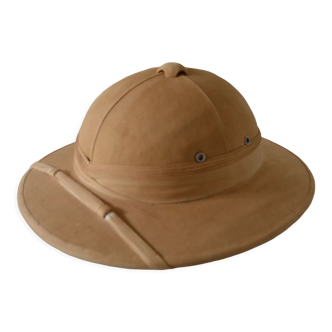 Chapeau ou casque colonial indochine