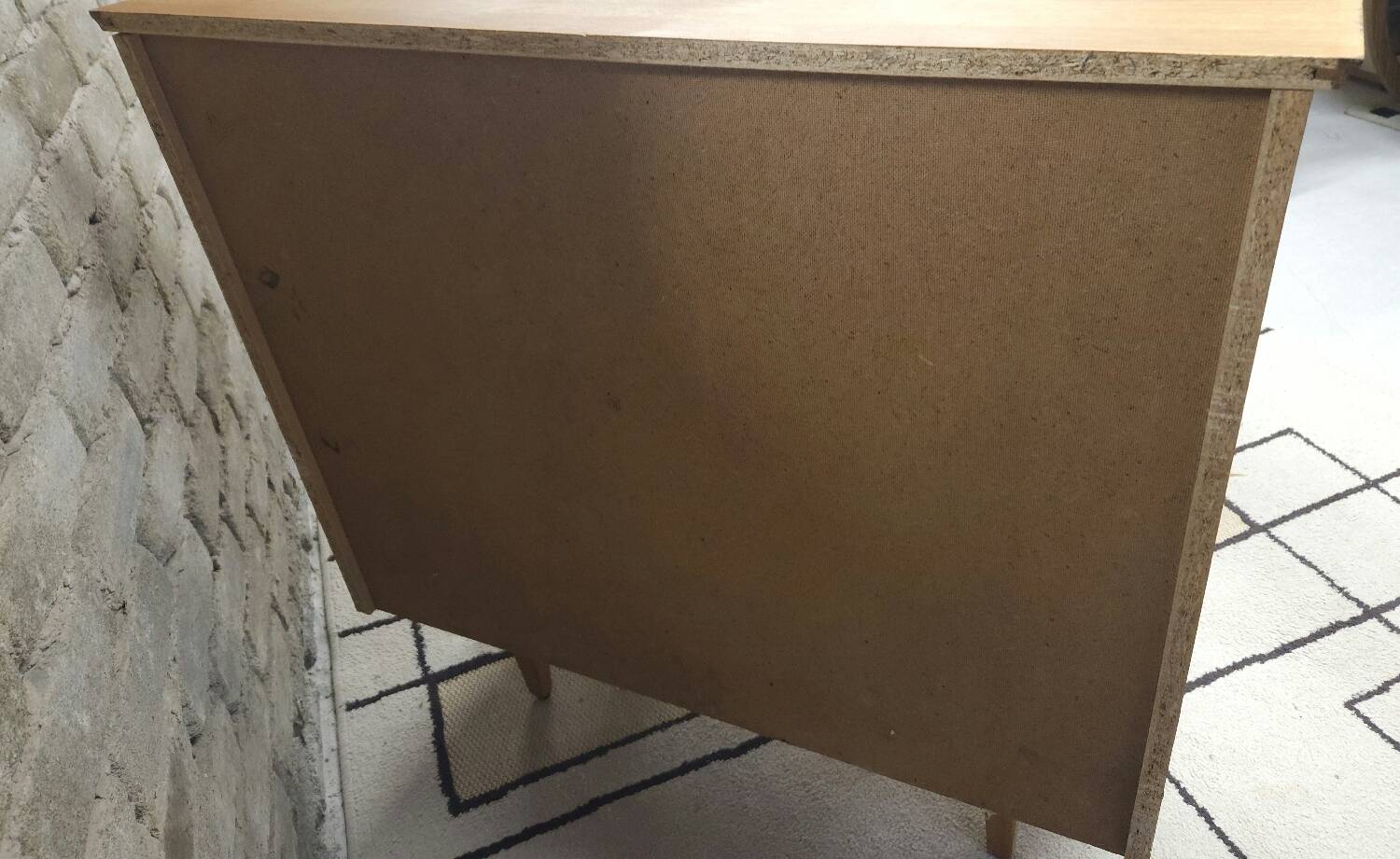 Commode 4 tiroirs année 1970 vintage