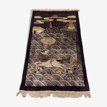 Tapis oriental en laine 160x90cm