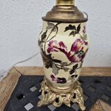 Numbered porcelain lamp base