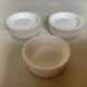 Trio de coquetiers en opaline