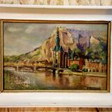 Oil on canvas by R. Vancoillie