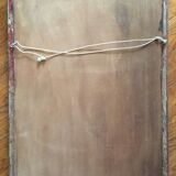 Louis Philippe mirror wooden gold/silver 84 x 53 cm