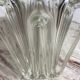 Molded glass vase