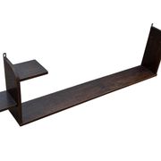 Art Deco Wall shelf Book shelf floating shelf oak 1920s design