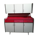 Kitchen buffet in formica 50s