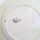 HBCM Pauline pattern dinner plates in orange and black