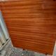 Vintage sideboard with shutter or sliding door 60s