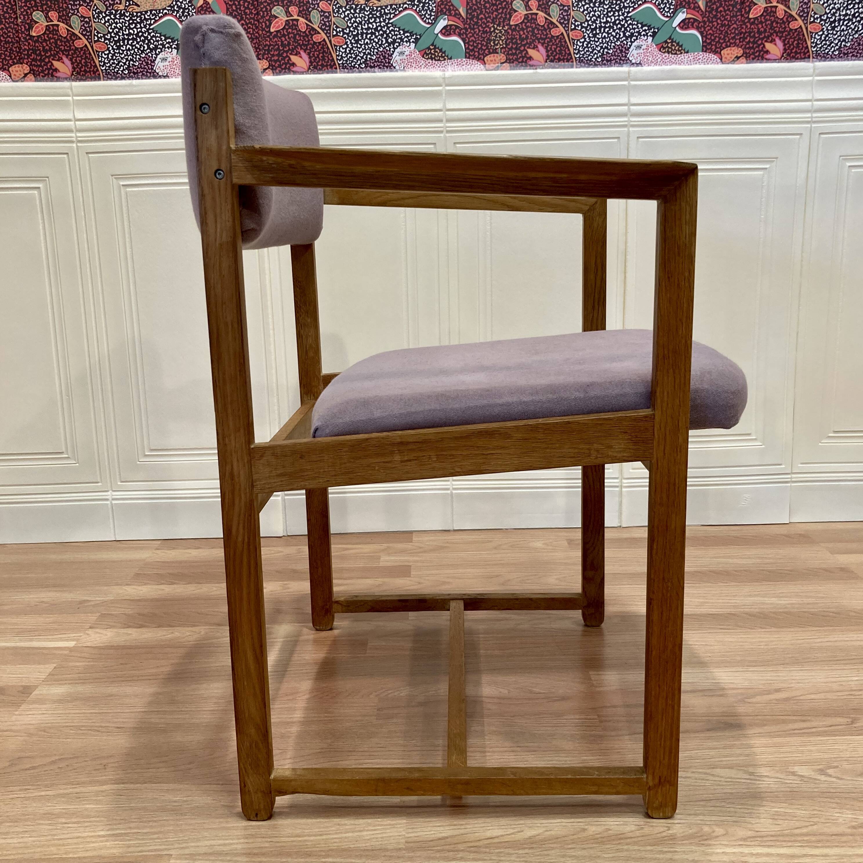 Fauteuil estampille "Design Scandinave" 1960.