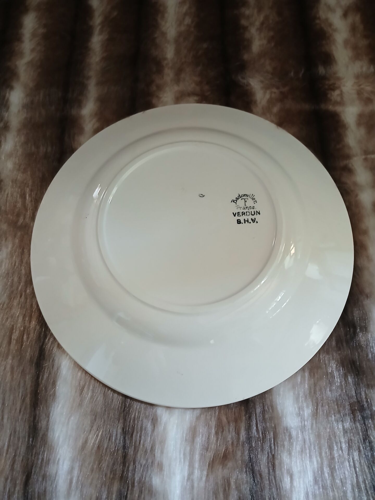 Old Badonviller plate