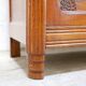Vintage wooden showcase cabinet