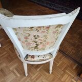 Chaise style Louis XVI