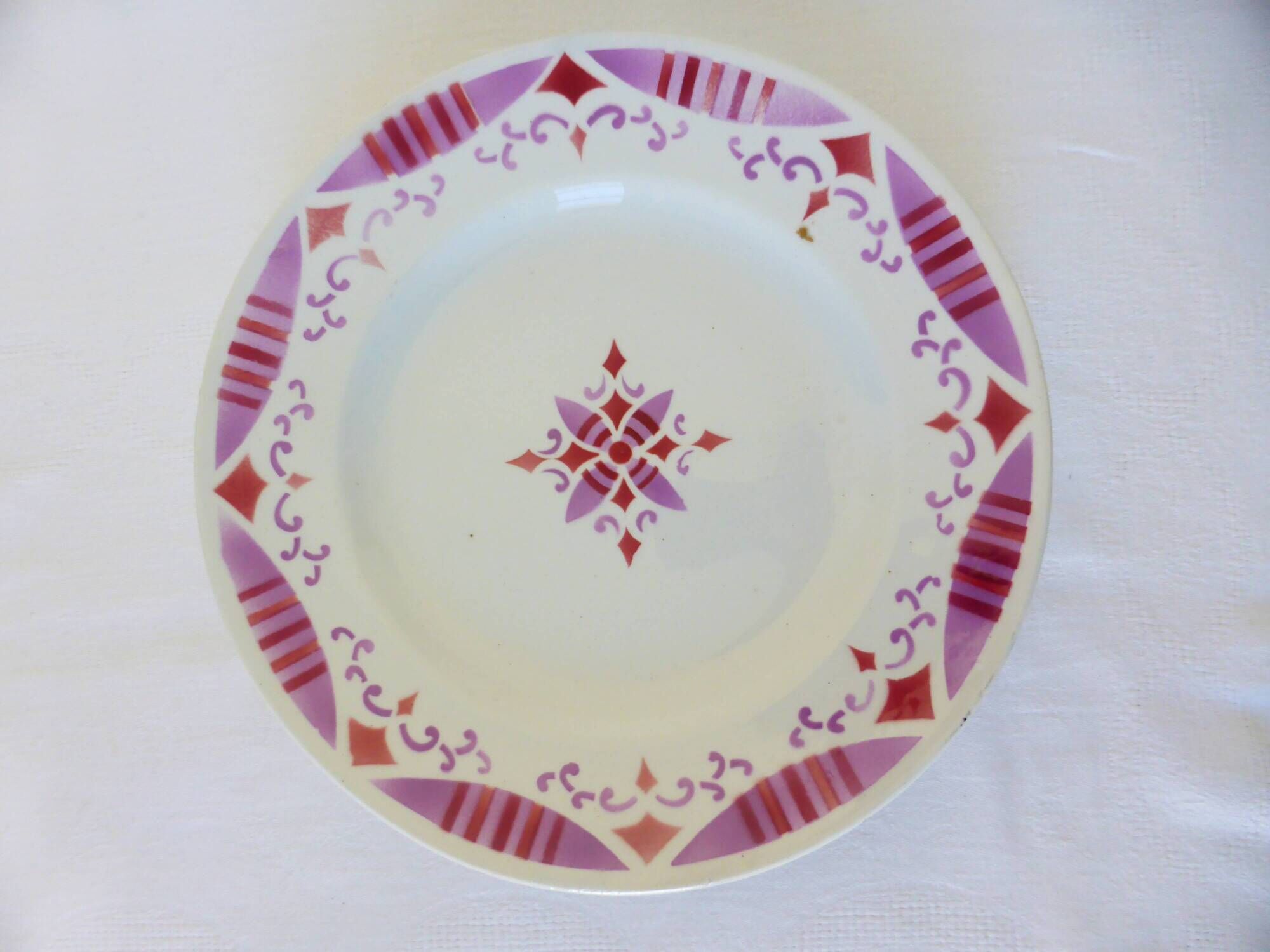 Compote dish on pedestal in iron earth from Moulin des loups and Hamage, Madeleine model 2106175
