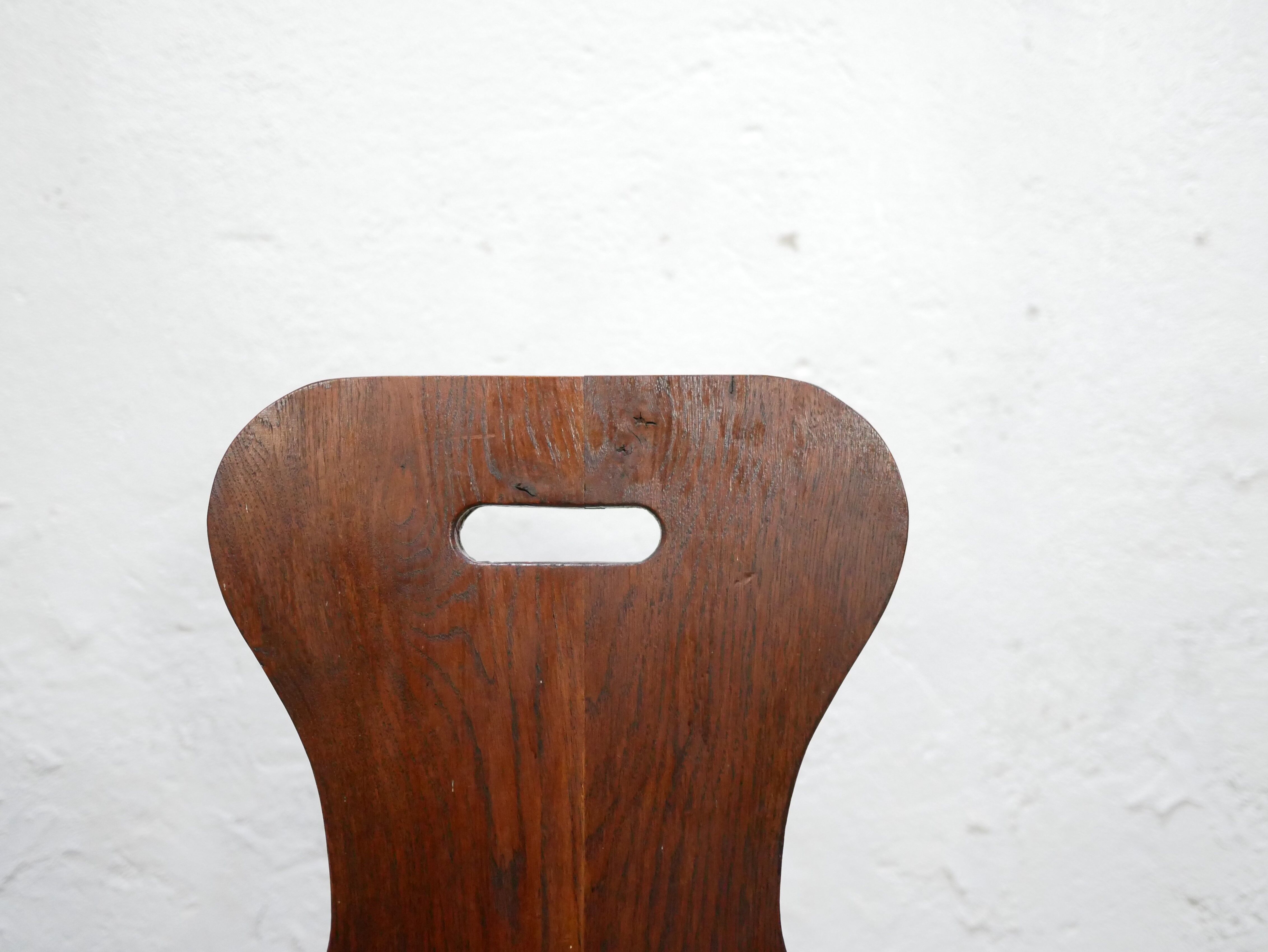 Chaise vintage en bois