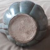 Vase vintage en céramique forme melon
