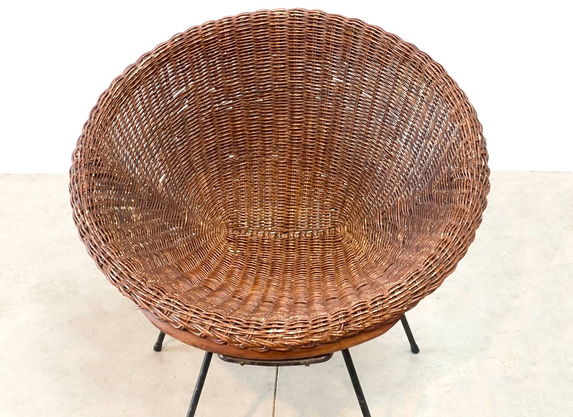 Fauteuil en rotin