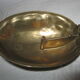 Nut-shaped brass nutcracker
