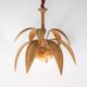 Chandelier "coconut/palm" in rattan