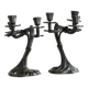 Art Nouveau candlesticks